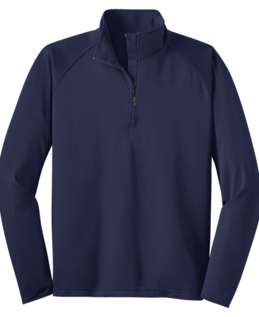 1/4 Zip Stretch Mid Layer Dry Shirt