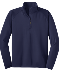 1/4 Zip Stretch Mid Layer Dry Shirt